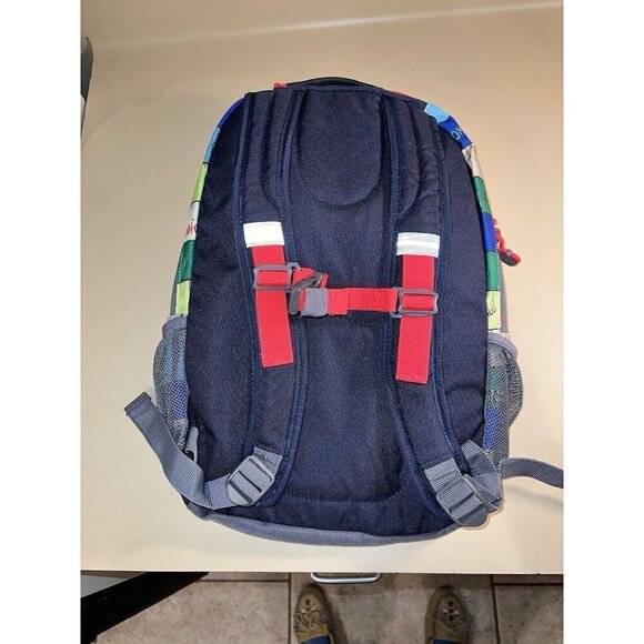 Lands End Kids Backpack Rulers Monsters Baseball Soccer Double Zippered - Picture 11 of 16